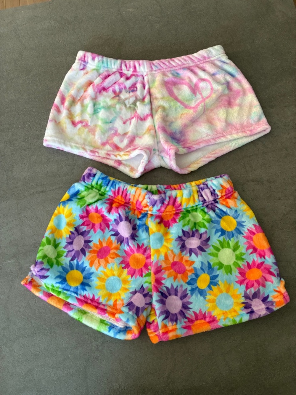 Fuzzy pj shorts